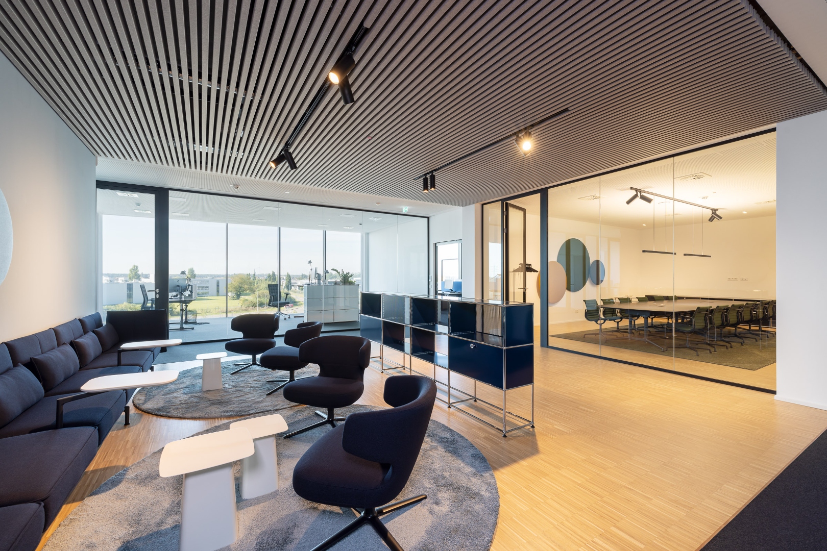 Lounge und Besprechungsbereich